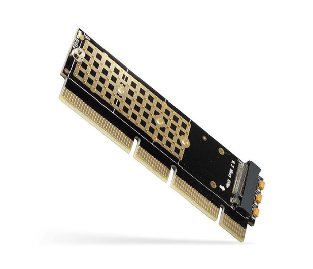 Axagon PCEM2-1U PCI-E 3.0 16x - M.2 SSD NVMe, 80mm SSD, low profile - 1127194 - zdjęcie 3